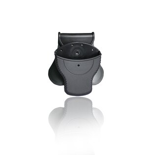 Cytac® Hülle für Standard-Handschellen, Innen-⌀ 57,5 mm, Außen-⌀ 75,2 mm, ohne Deckel - schwarz