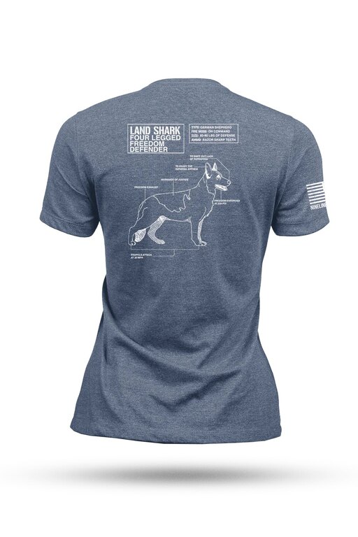 Damen T-Shirt Landshark Nine Line®