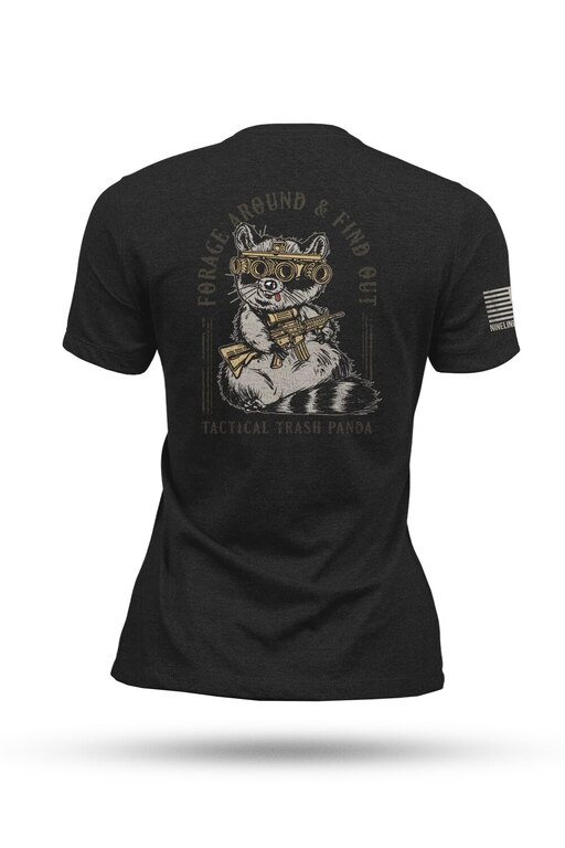 Damen T-Shirt Tactical Trash Panda Nine Line®