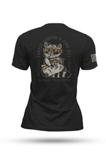 Damen T-Shirt Tactical Trash Panda Nine Line®