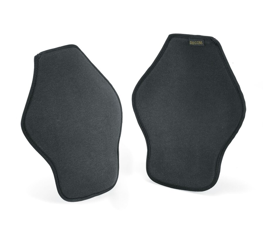 Defcon5® Soft Niedrigprofil-Knieschoner - Schwarz