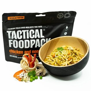 Dehydratisiertes Essen Huhn mit Nudeln Tactical Foodpack®