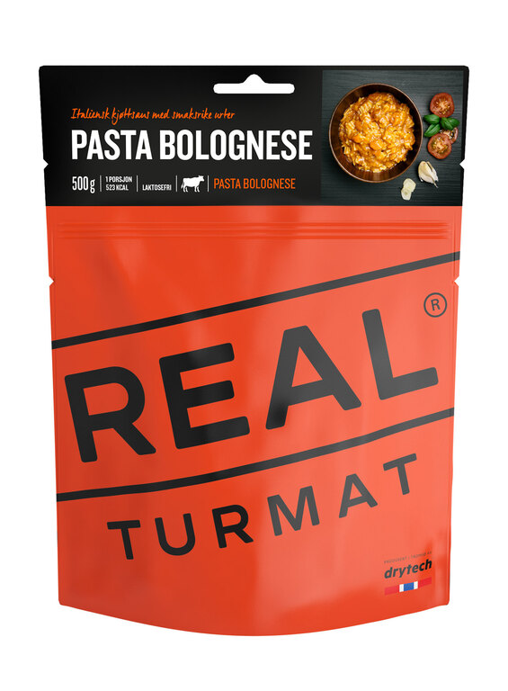 Dehydriertes Essen Bolognese Pasta Real Turmat®