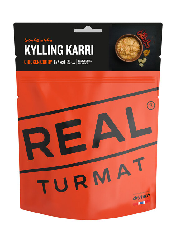 Dehydriertes Essen Hühner-Curry Real Turmat®
