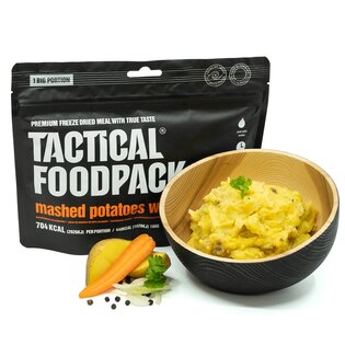 Dehydriertes Essen Kartoffelpüree mit Hühnerfleisch Tactical Foodpack®
