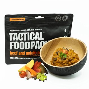 Dehydriertes Essen Rindfleisch mit Kartoffeln Tactical Foodpack®