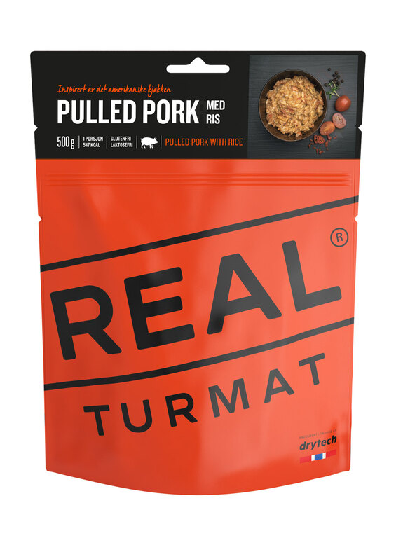 Dehydriertes Essen Schweinefleisch mit Reis Real Turmat®
