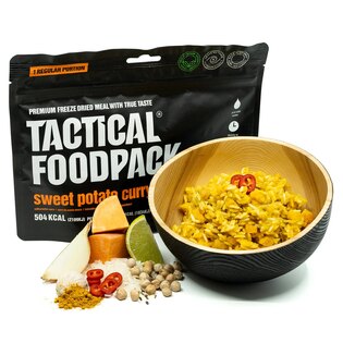 Dehydriertes Essen Süßkartoffel-Curry Tactical Foodpack®