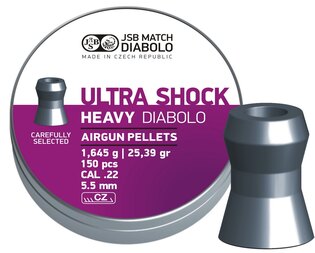 Diabolky Heavy Ultra Shock 5,5 mm JSB® / 150 Stk