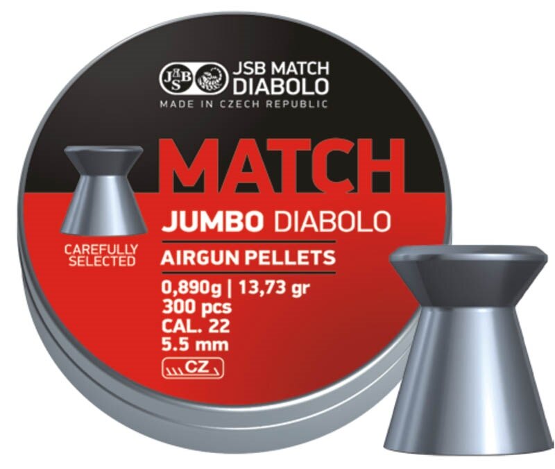 Diabolky Jumbo Match 5.5 mm JSB® / 300 Stk