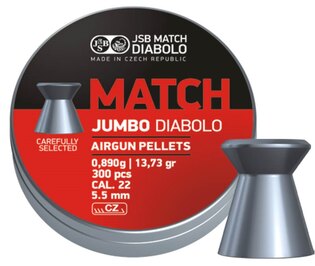 Diabolky Jumbo Match 5.5 mm JSB® / 300 Stk