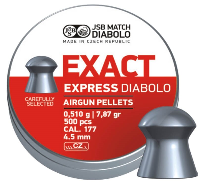 Diabolos Exact Express 4.52 mm JSB® / 500 Stück