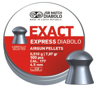 Diabolos Exact Express 4.52 mm JSB® / 500 Stück