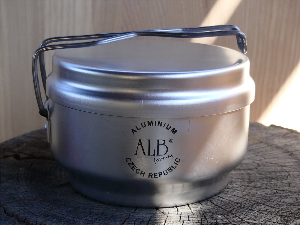 Dreiteiliges Aluminium-Campinggeschirr - ešus ALB®