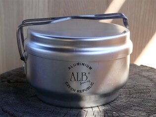 Dreiteiliges Aluminium-Campinggeschirr - ešus ALB®