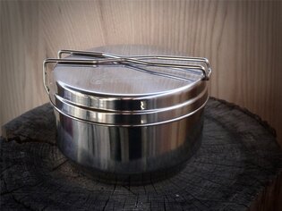 Edelstahl 3-teiliges Essgeschirr Helikon-Tex®