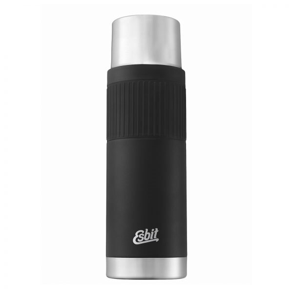 Edelstahl-Vakuum-Thermoskanne Sculptor Silicone ESBIT® 1 l