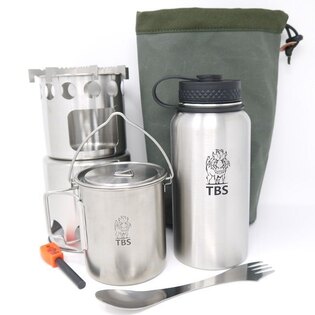 Edelstahlset Wilderness Salamander Cook TBS Outdoor®