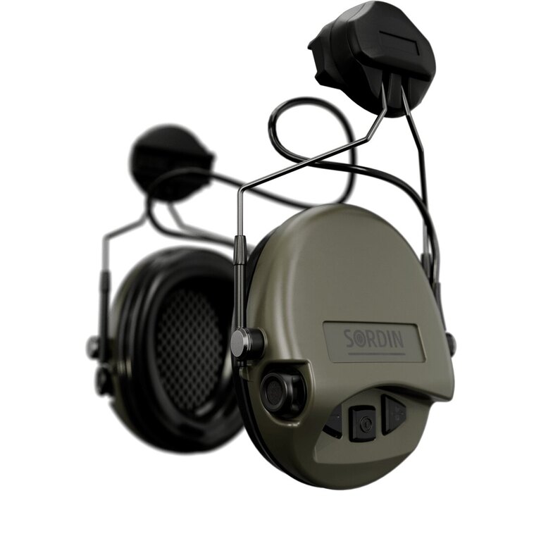 Elektronische Gehörschützer Supreme Mil-Spec AUX Sordin®, ARC Rail Helmet