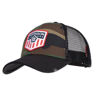 Era Trucker Kappe US Flag Pentagon®