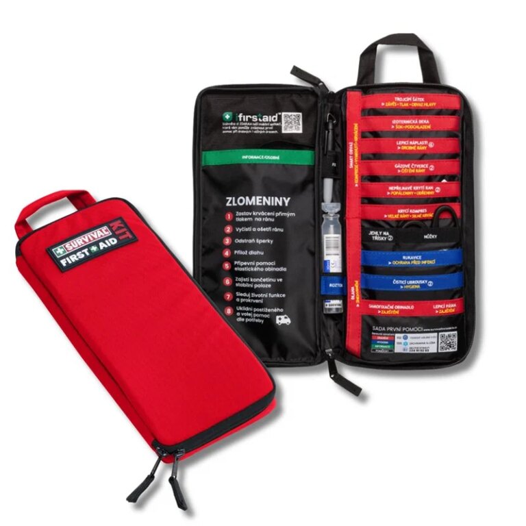 Erste-Hilfe-Kasten Survival® First Aid Kit / Slimline CZ
