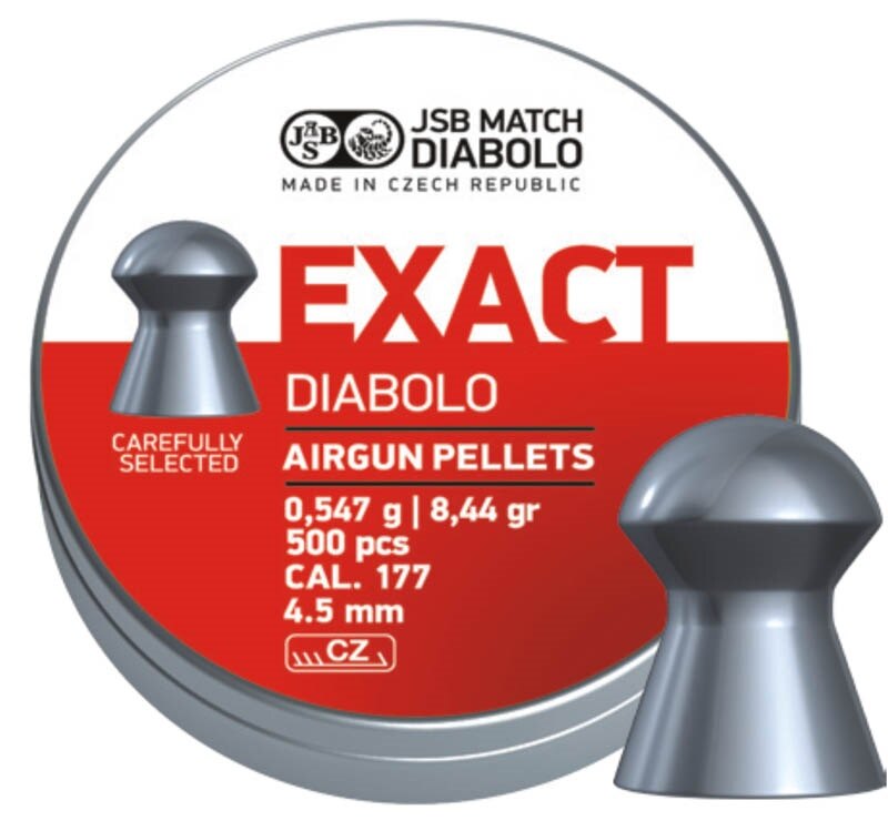 Exact Diabolos 4.53 mm JSB® / 500 Stück