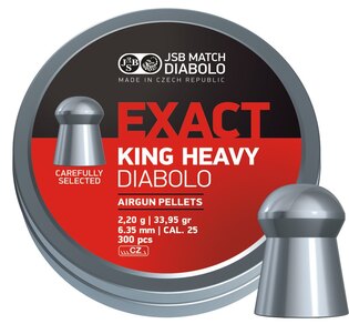 Exact King Heavy 6.35 mm JSB® / 150 Stück