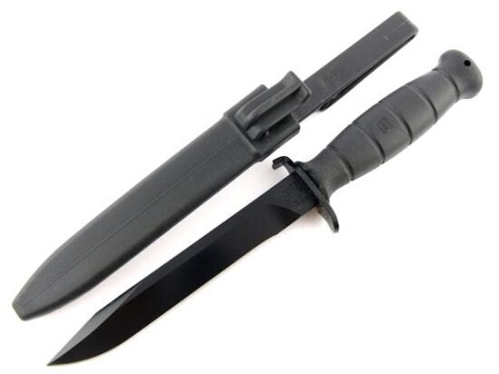 Feststehendes Messer GLOCK® FM 78 Feldmesser - schwarz