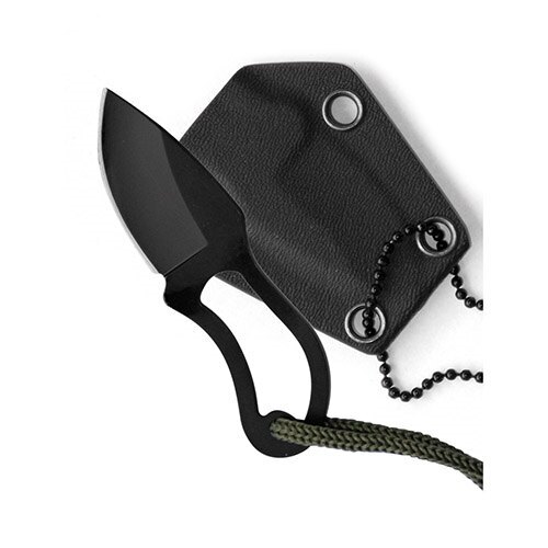 Feststehendes Messer - Mil-Tec® Halsmesser - schwarz