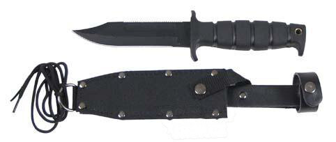 Feststehendes Messer Pilot Fox Outdoor® - schwarz