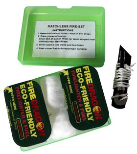 Feuerstart-Set ohne Streichhölzer BCB® MOD