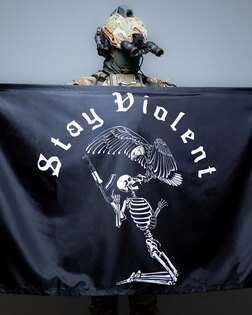 Flagge Stay Violent Brothers in Arms®