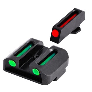 FO / Fiber-Optic Truglo® Visier für Glock® 9 mm