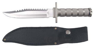 Fox Outdoor® Messer mit Survival-Set im Griff