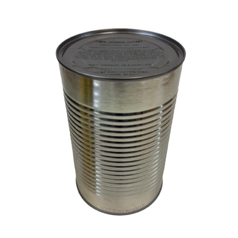 Gefriergetrockneter Orangensaft in der Dose US ARMY®
