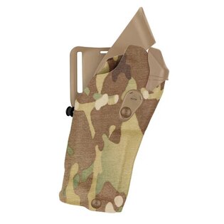 Gehäuse 6390RDS ALS® Safariland® / Glock 17MOS / Lampe / Visier
