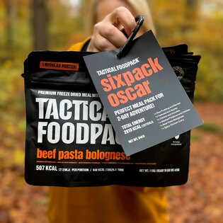 Getrocknete Nahrung Sixpack Oscar Tactical Foodpack®