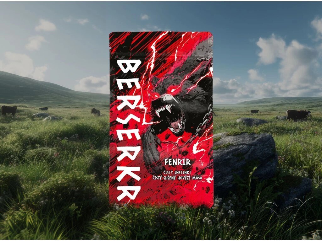 Getrocknetes Rindfleisch / Jerky FENRIR - Reines Fleisch Berserker®