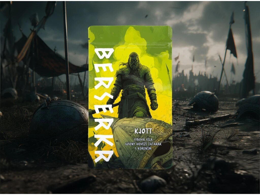Getrocknetes Rindfleisch / Jerky KJOTT - Getrockneter Tatar Berserker®