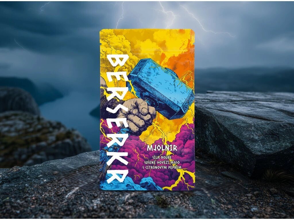 Getrocknetes Rindfleisch / Jerky MJOLNIR - Zitronenpfeffer Berserker®
