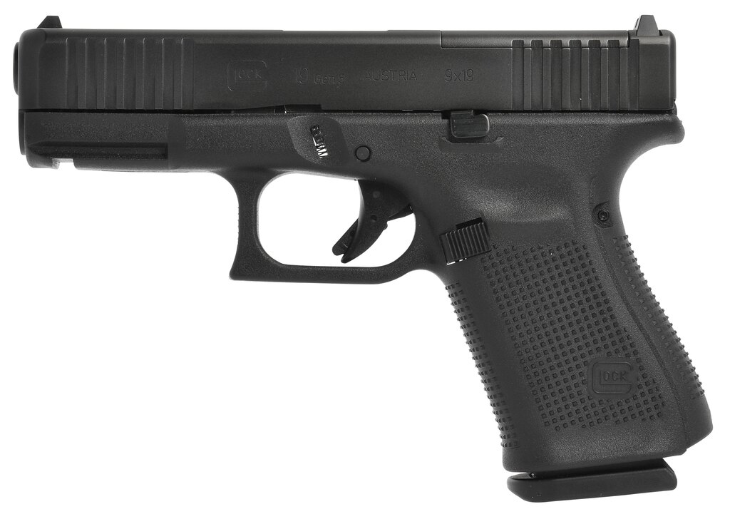 Glock 19 Gen5 FS MOS mit Gewinde M13,5x1 / Kaliber 9x19