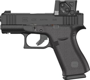 Glock 43X A-CUT™ / Aimpoint COA™ / Kaliber 9×19