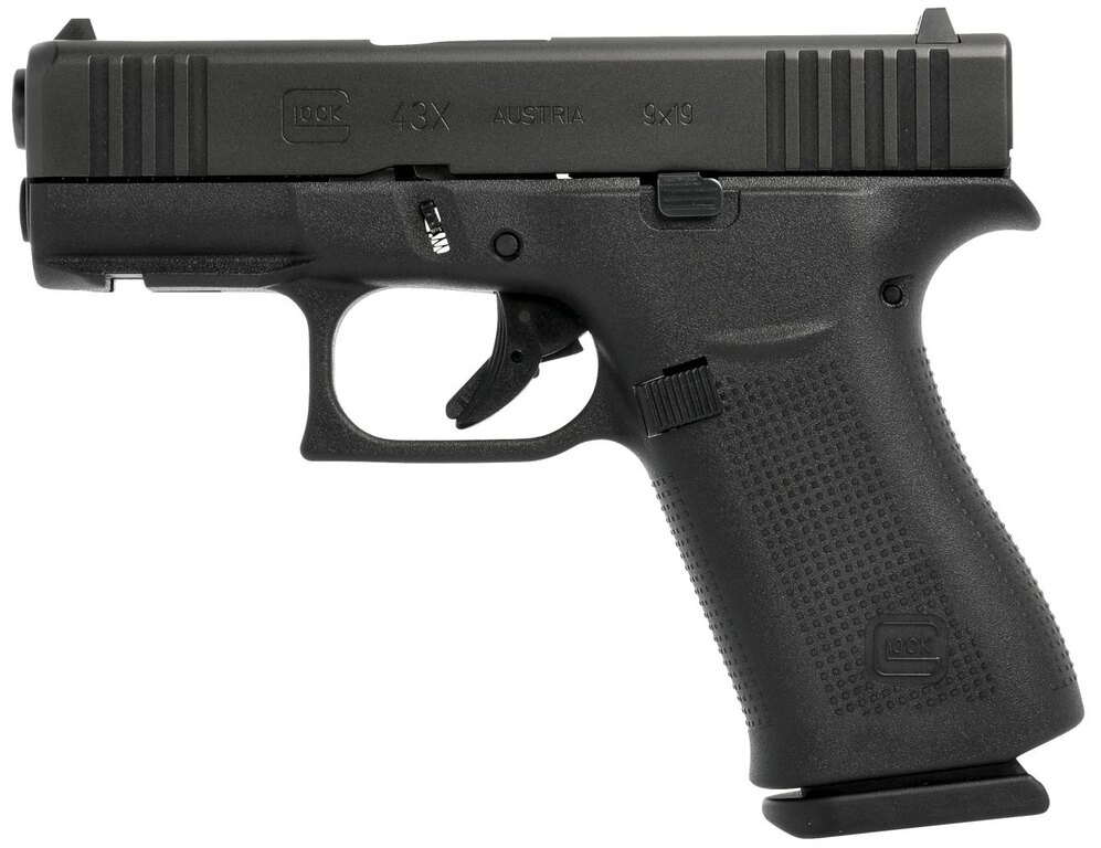 Glock 43X Rail Pistole / Kaliber 9×19