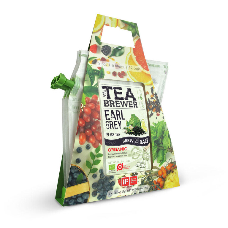 Grower's Cup® Tee für unterwegs, 3 Teesorten, Kanne