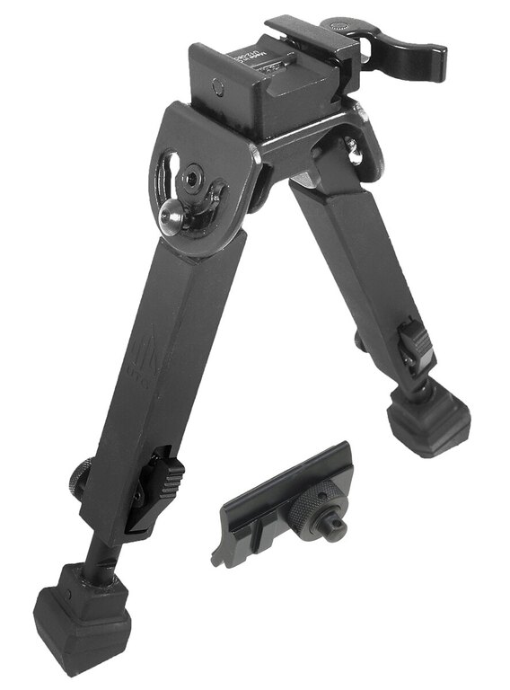 Gummibeschichtetes Zweibein / Bipod Rubber Armored QD / Höhe 6"-8,5" UTG®