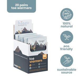 Haago® Zehenwärmer, 20 Paare
