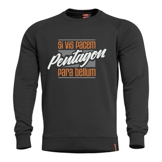 Hawk Para Bellum PENTAGON® Sweatshirt - schwarz