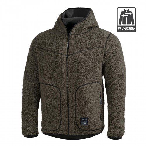 Ianos Sherpa Fleece Reversible Pentagon® Kapuzenpullover
