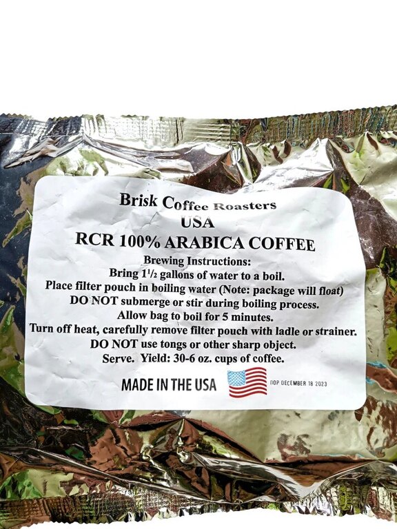 Instantkaffee 100% Arabica MRE US ARMY®