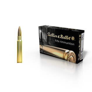 JS FMJ Sellier & Bellot® / 8x57 / 12,7 g - 196 grs / 50 Stück